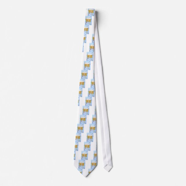 Christmas House Tie (Front)
