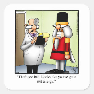 Christmas Humour Holiday Stickers