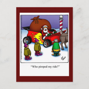 Christmas Humour Postcard