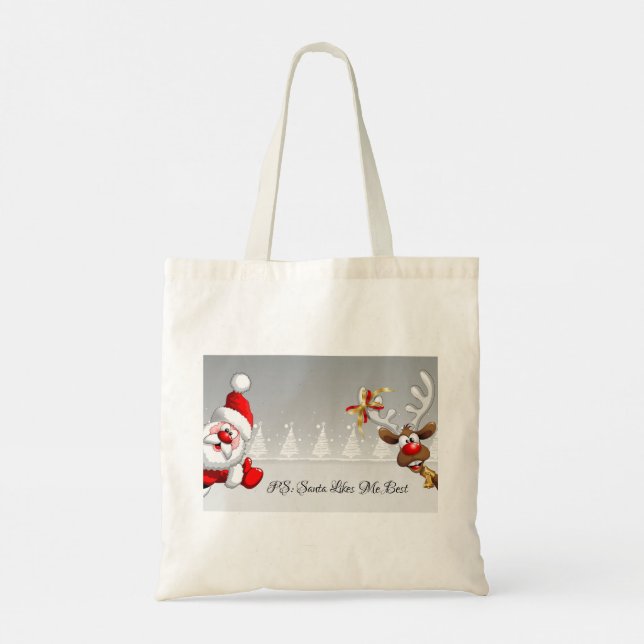 Christmas Humour Tote Bag (Back)