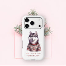 Christmas Husky Custom