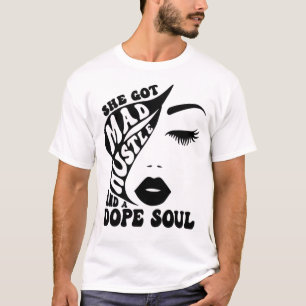 Christmas Hustle Design for Empowering Women Gift T-Shirt