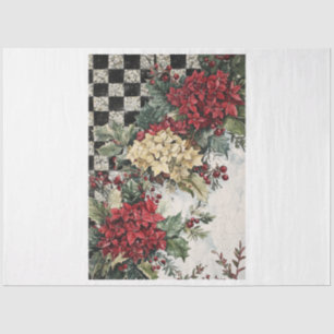 Christmas Hydragea Tissue Paper