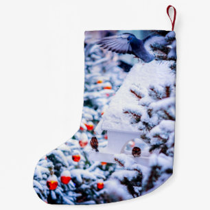 Christmas Idyll charming Small Christmas Stocking