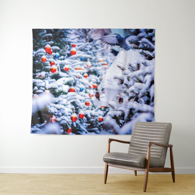 Christmas Idyll impressive Tapestry (In Situ (Horizontal))