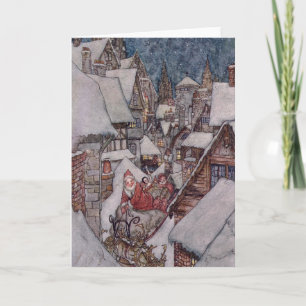 Christmas illustrations holiday card