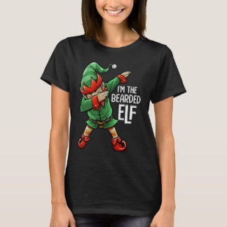 Christmas I'm The Bearded Elf Squad Family Matchin T-Shirt