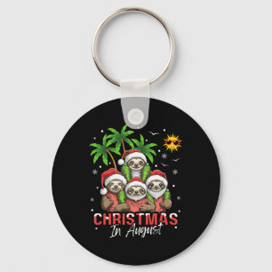 Christmas In August Key Ring