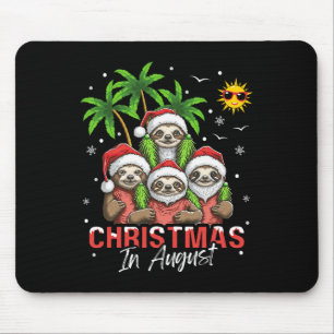 Christmas In August Mouse Pad