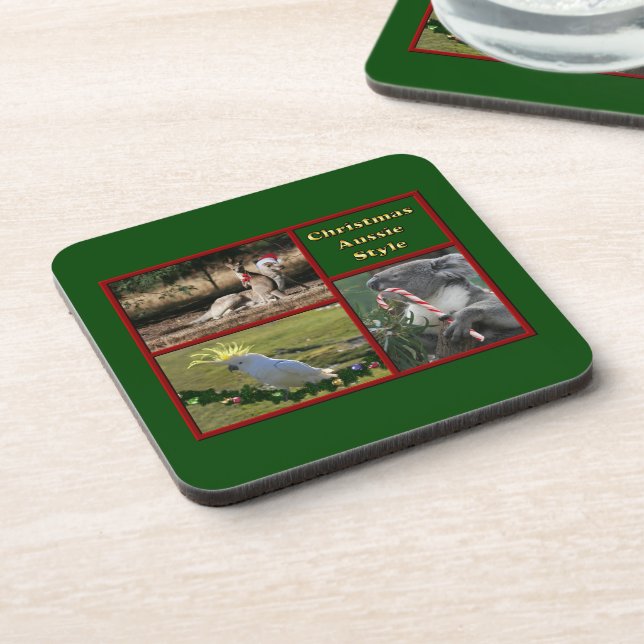 Christmas in Australia Coaster (Left Side)