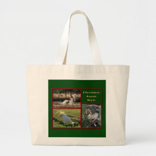Christmas in Australia Large Tote Bag