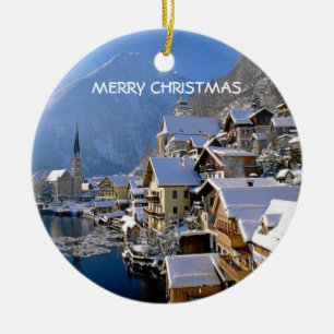 CHRISTMAS IN AUSTRIA CERAMIC TREE DECORATION
