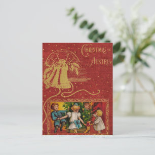 Christmas in Austria Holiday Postcard