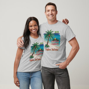 Christmas in Cancun   Tropical Holiday Vacation Be T-Shirt