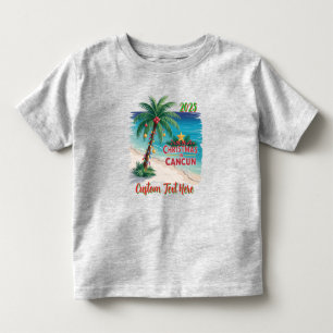 Christmas in Cancun Tropical Holiday Vacation Be Toddler T-Shirt