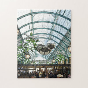 Christmas in Covent Garden, London, England UK Jigsaw Puzzle