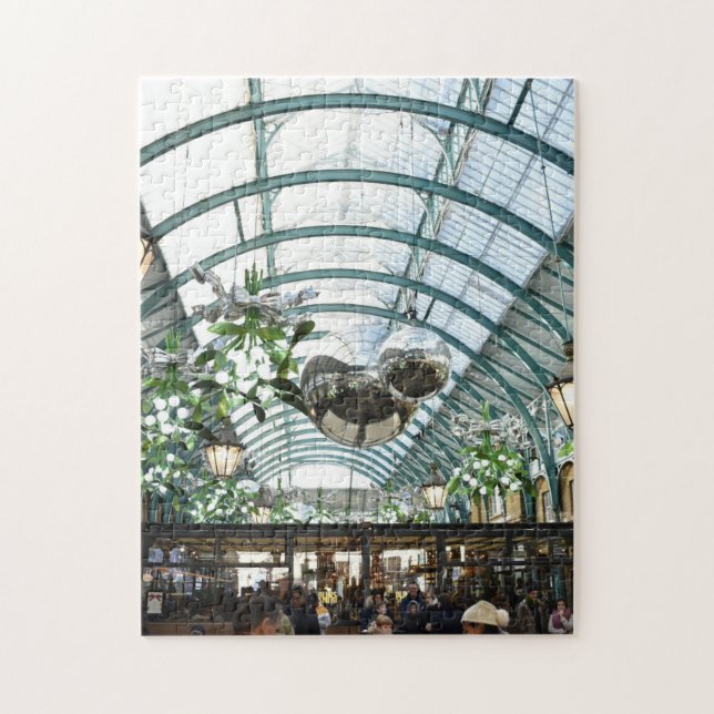 Christmas in Covent Garden, London, England UK Jigsaw Puzzle (Vertical)