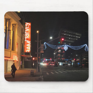 Christmas in Downtown Brooklyn New York Photograph Mouse Pad