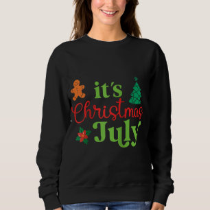 Christmas in dress July Ornaments Cookies Tree Bea Sweatshirt