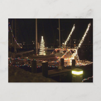 Christmas in Florida Holiday Postcard