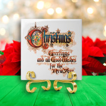 Christmas (in Illuminated Letters)