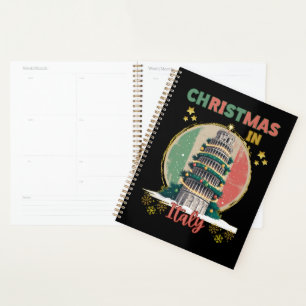 Christmas in Italy Italian Holiday Vibes” Planner