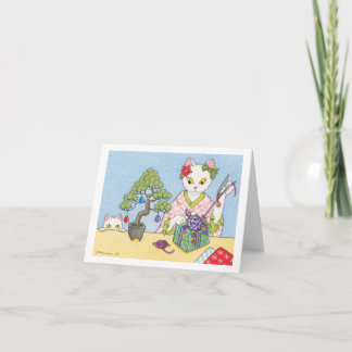 Christmas in Japan notecard