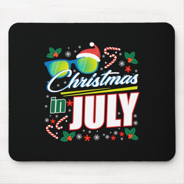 Christmas In July 1  Mouse Pad (Front)