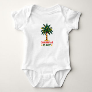 Christmas In July Baby Bodysuit