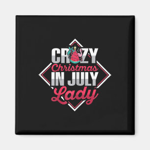 Christmas In July Beach Quote For A Christmas In J Magnet