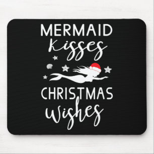 Christmas In July - Coastal Beach - Mermaid Kisses Mouse Pad