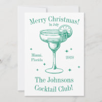 Christmas in July Cocktail Party Personalised