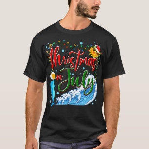 Christmas in July Dolphin funny T-Shirt