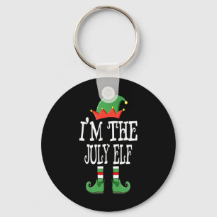 Christmas In July Elf Group Matching Family Christ Key Ring