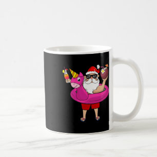 Christmas In July Funny Party Hawaiian Summer Beac Coffee Mug