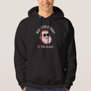 Christmas in July Funny Santa Still Naughty Gift Hoodie