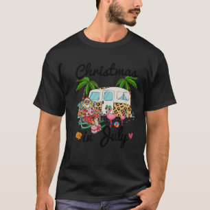 Christmas In July, Funny Santa summer Vacation T-Shirt