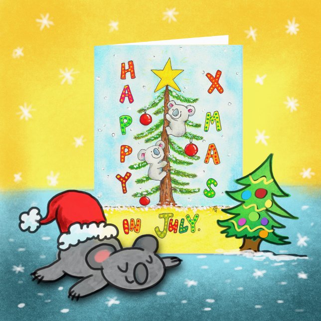 Christmas in July Greeting Card (Creator Uploaded)