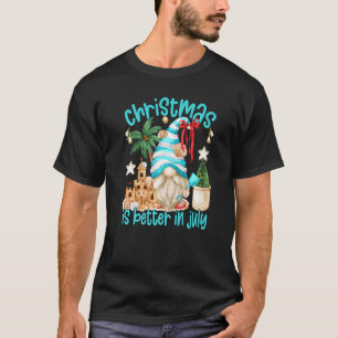 Christmas In July Is Better In Flip Flops Summer G T-Shirt