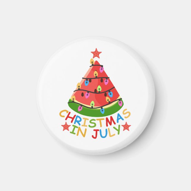 CHRISTMAS IN JULY MAGNET (Front)