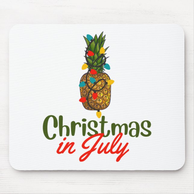 Christmas In July Mouse Pad (Front)