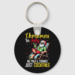 Christmas In July No Milk Cookies Just Tails Summe Key Ring