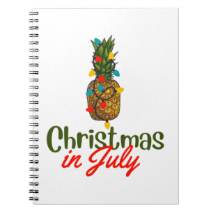 Christmas In July Notebook