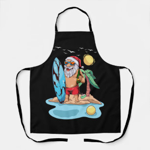 Christmas In July Party Costume Clothing Santa Sur Apron