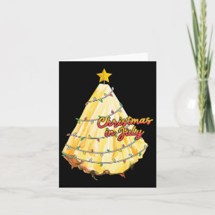 Christmas In July Pineapple Christmas Tree Summer  Card