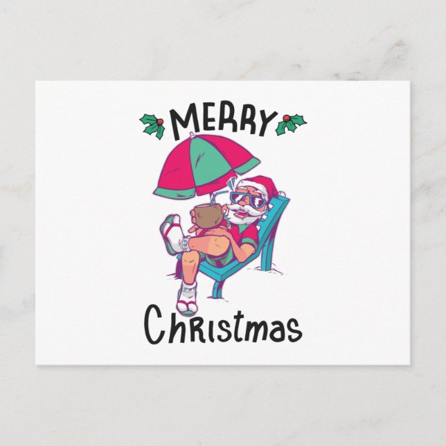 Christmas in July Postcard (Front)