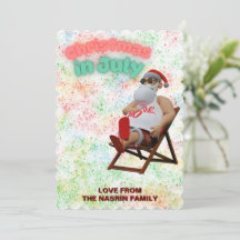 Christmas in July Santa 