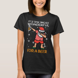 Christmas In July Santa Most Wonderful Funny Summe T-Shirt