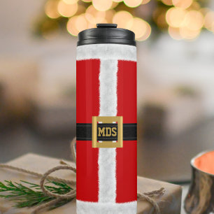 Christmas in July Santa Suit Thermal Tumbler