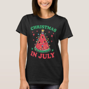 Christmas In July Shirt For Men Women Watermelon X